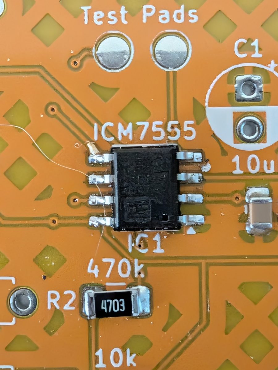 7555 Timer placement