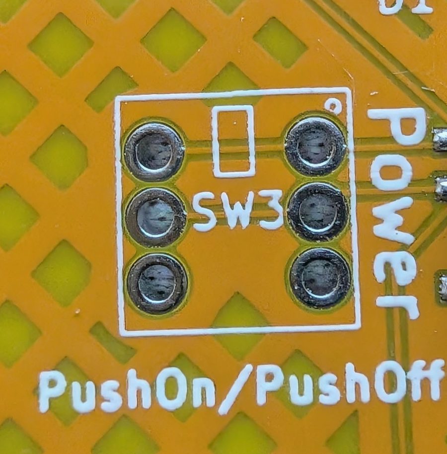 Switch orientation