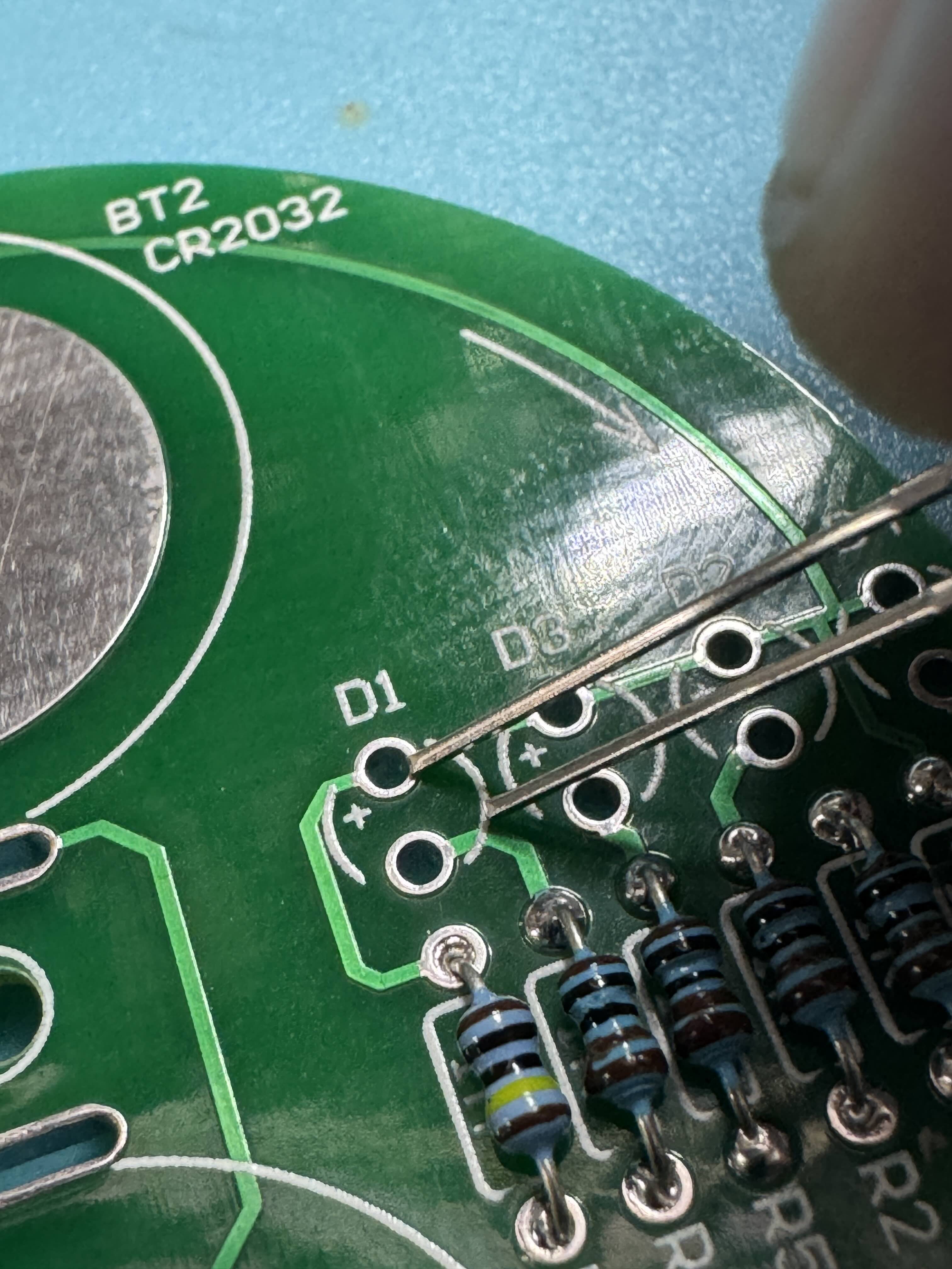 Install LEDs